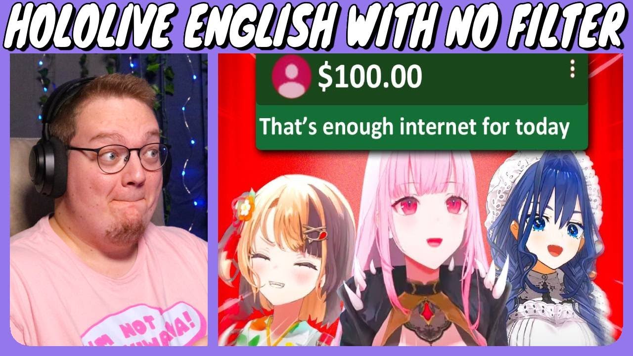 Reacting to 15 Minutes of HoloEN Without Their Idol Filter