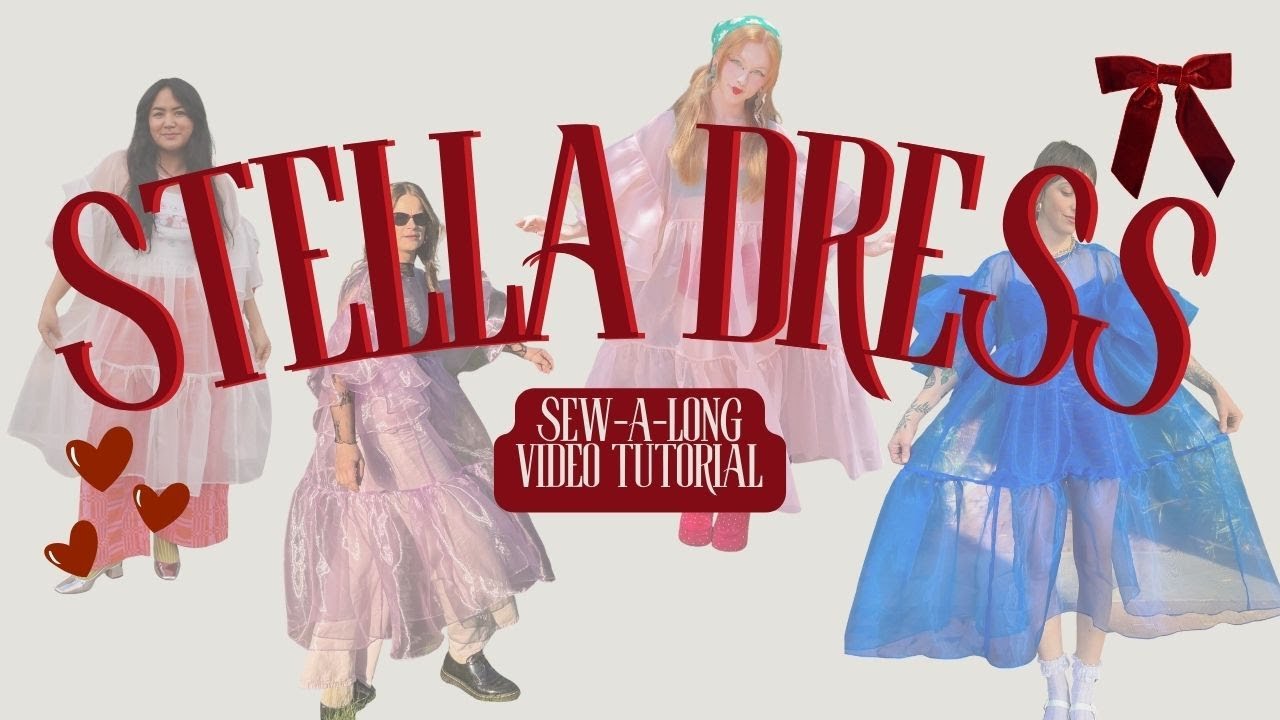 Stella Dress Sew-a-long Tutorial