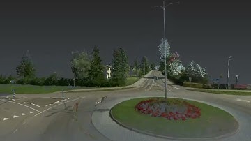 Leica TRK pointcloud road project