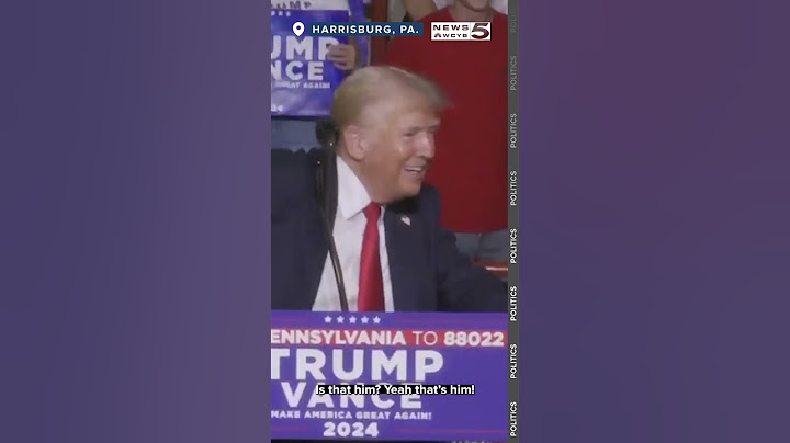 Trump Reunites with Butler Rally Attendee