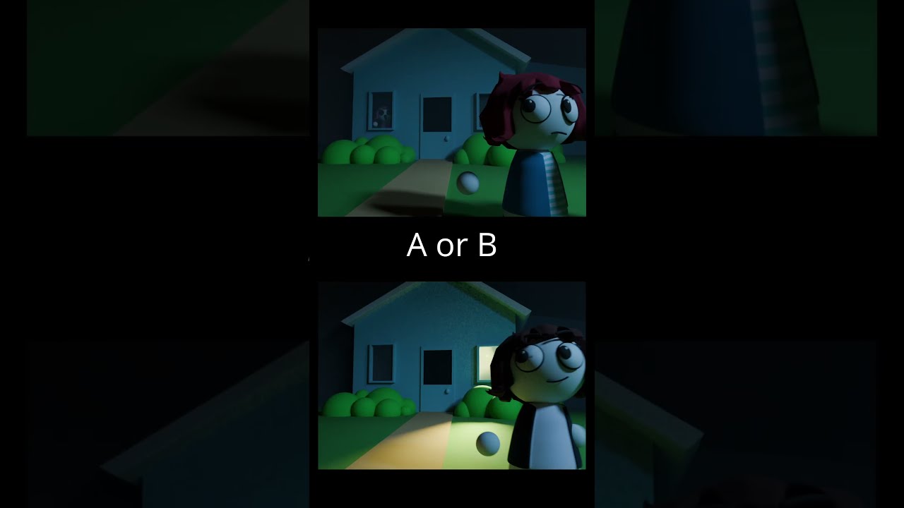 CHOOSE ONE A Or B Roblox Animation Baconroblox