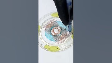 Spirograph Bliss: A Visual Meditation #art #asmr #shorts #spirograph #2025 #usa