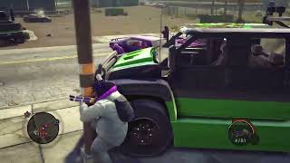Don't play Saints Row on hardcore difficulty.