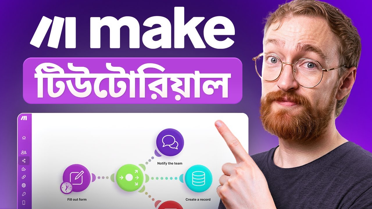 Make.com Tutorial for Beginners (2026) – Full Guide (BANGLA) - YouTube
