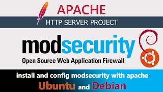 install and configure modsecurity with apache / Ubuntu and Debian