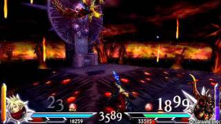 Dissidia 012: Cloud vs Feral Chaos (Lvl 100) Labyrinth mode