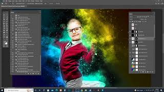 Color Powder Explosion Photoshop Tutorial