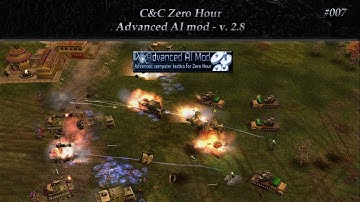 [C&C Zero Hour] 2v2v2v2 - Advanced AI mod v 2.8 - #007