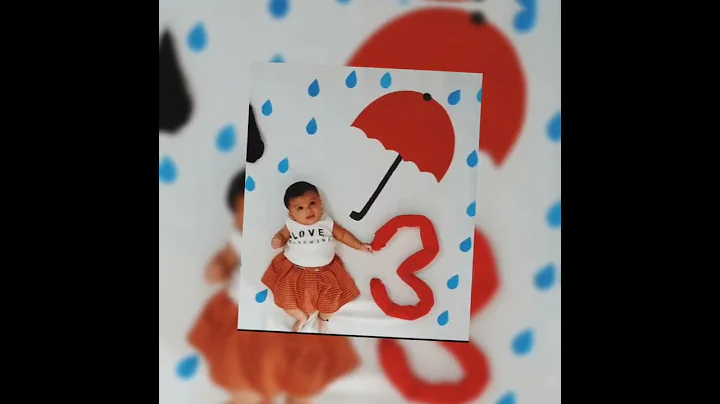 # 1 to 12 months grow up baby journey baby song# First Birthday#trending #cute #short #viral