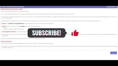 MTH401 Quiz 2 Solution 2023 || MTH401 - Differential Equations || Fall 2023