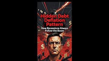 Hidden Debt Deflation Pattern: How Recessions Always Follow the Boom #economy #global 