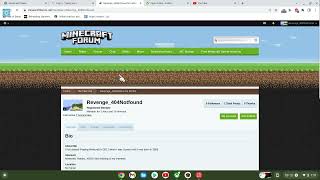 I'm on minecraft forum!