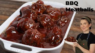 Here’s how to make the best BBQ Meatballs #meatballs 