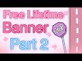 Free Lifetime Banners - Part 2