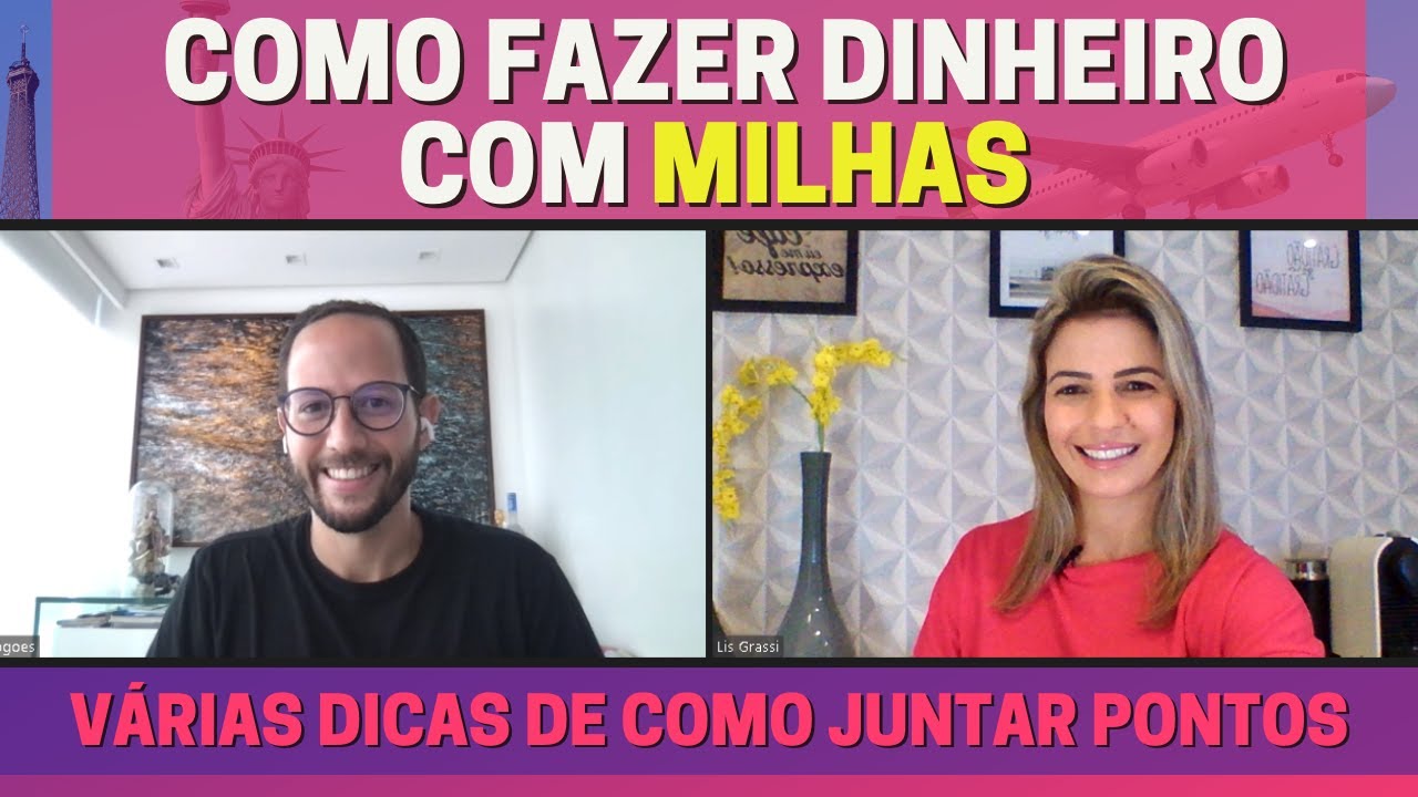 RENDA EXTRA:Como GANHAR DINHEIRO com MILHAS e acumular mais pontos – Bate-papo com o MAGO DAS MILHAS