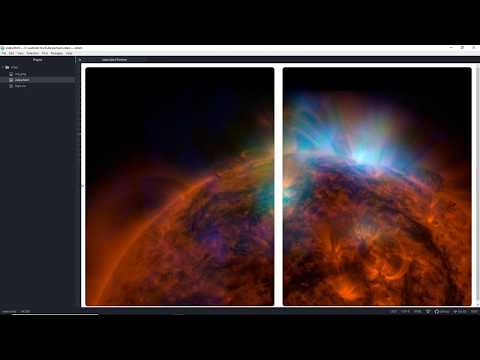 picture split with HTML, CSS & JavaScript