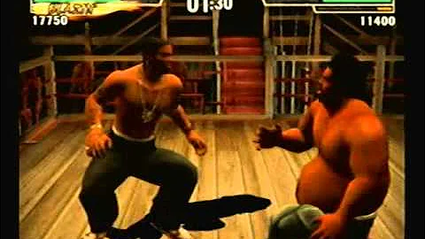 Def Jam Fight for NY - Lil' Flip vs Bonecrusher @ the Dragon House (HARD)