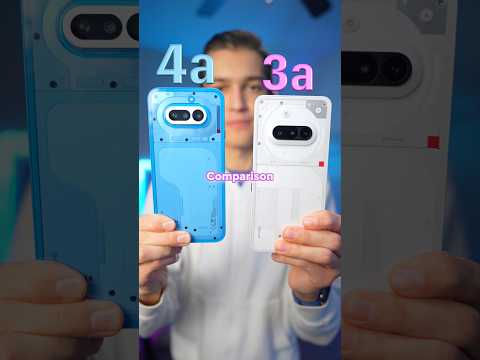 NEW nothing phone 4a vs 3a🤔