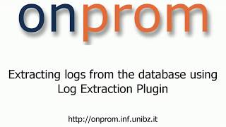 onprom: Log Extraction