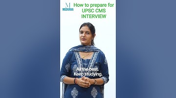 How to prepare and revise for UPSC CMS Interview || Dr Deeksha Agarwal ||