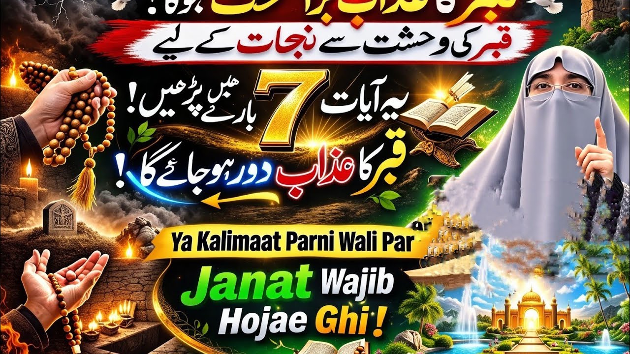 Qabar Ke Azab Se Bachne Ki Dua | Jannat Ki Duaa Aur Nijat Ka Tareeqa | Dr Farhat Hashmi Bayan 2026