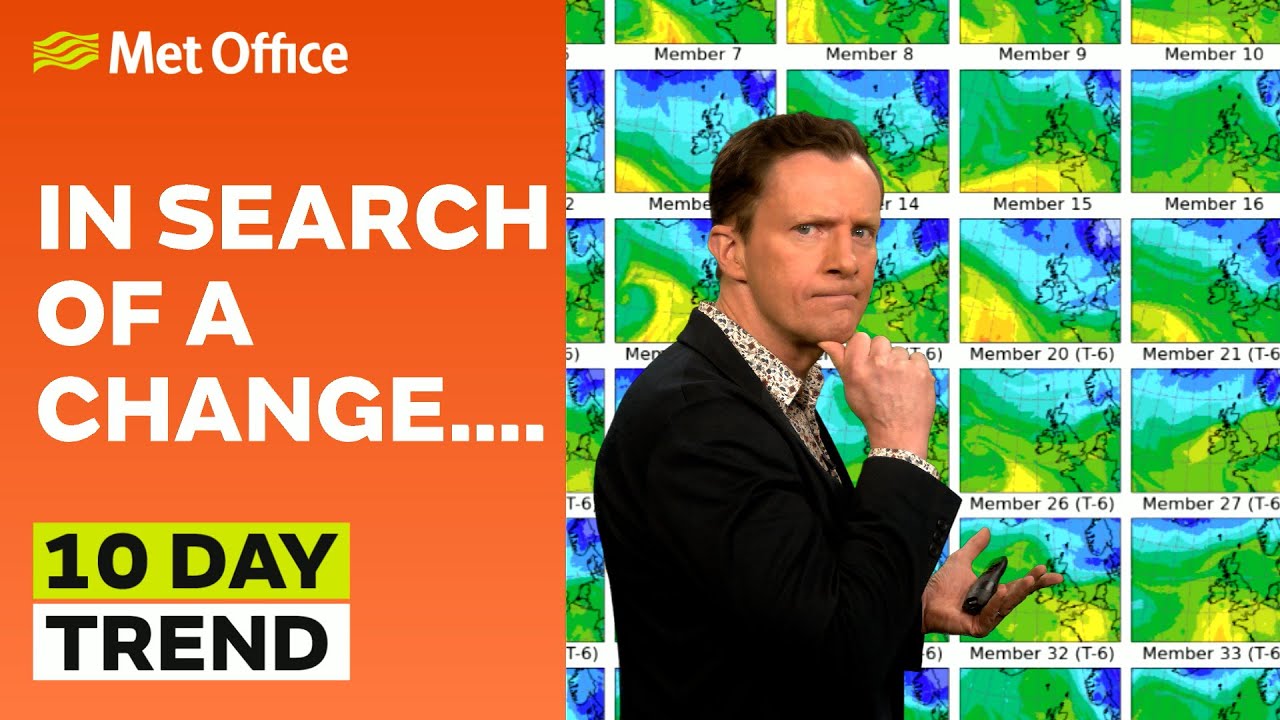 10 Day Trend 04/02/2026 – The search for change continues – Met Office weather forecast UK