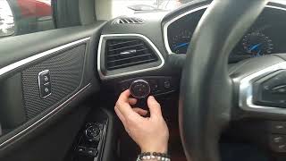 How to Enable or Disable High Beam in Ford Edge II ( 2015 – 2020 )  | Use High Beam