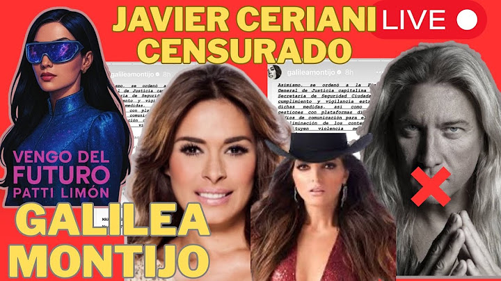 JAVIER CERIANI LE PUSIERON BOSAL !