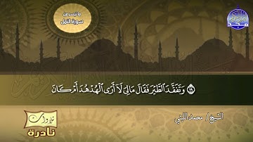 التلاوة الشهيرة .. من ما تيسر من سورة #النمل .. الشيخ / محمد الليثي .. من نوادر المجد للقرآن الكريم