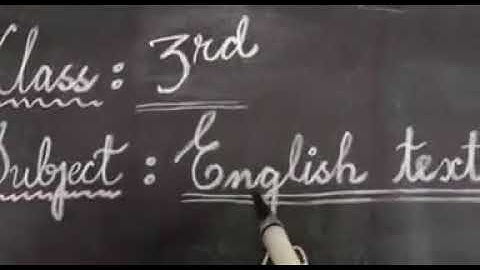 Class 3rd / English / Lesson 09: Five spoons of salt (Part II)