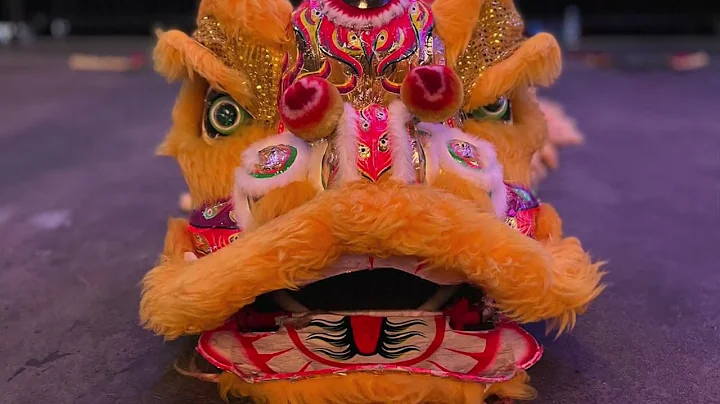 J. K.  Wong Kung Fu Tai Chi Lion Dance at a Cultural Diversity Festival at Deep Ellum Art Co.