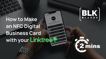 Make a Linktree NFC Digital Business Card in less than 2 Minutes