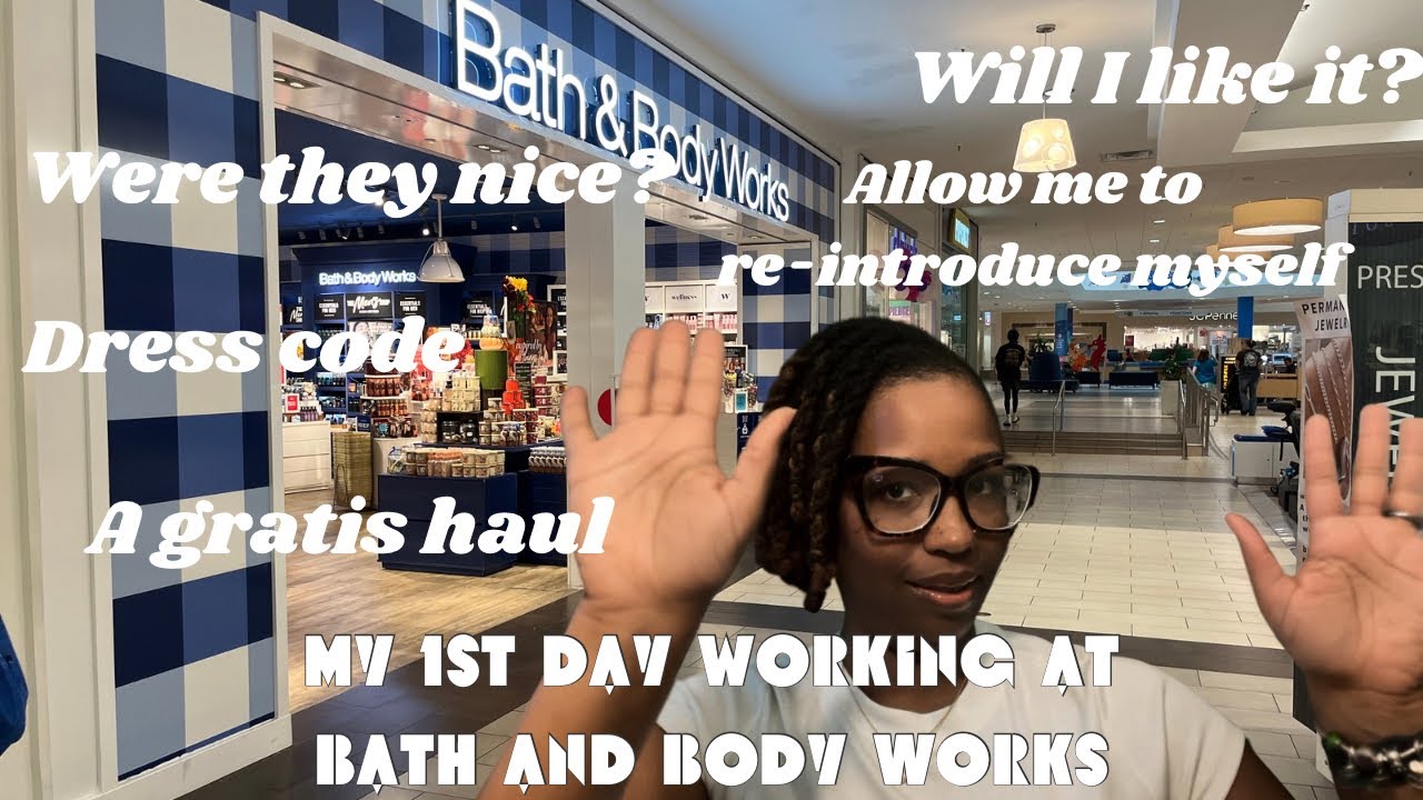 Let's talk boo My 1st day working seasonal at Bath & Body Works plus a ...