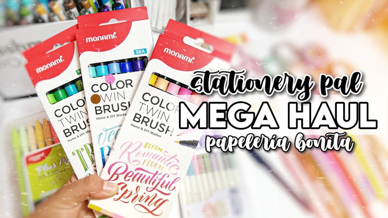 MEGA HAUL: MUCHOS PLUMONES NUEVOS 🤩  stationery pal ✨ monami, zig kuretake, pentel sign pen y más!