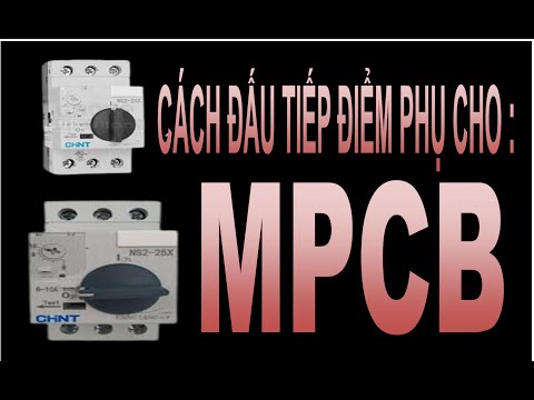 Video CÁCH ĐẤU TIẾP ĐIỂM PHỤ CHO - MPCB - CÒN GỌI LÀ CB NHIỆT - youtube