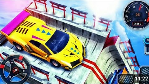 Vertical Mega Ramp Impossible #3 - Car Stunts Tracks Racing 3D - Android GamePlay