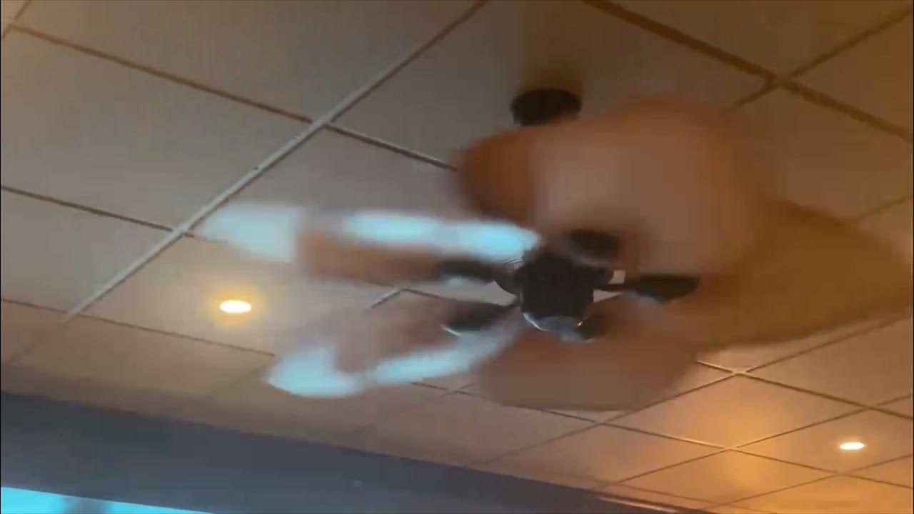 harbor breeze baja & kingsbury ceiling fans at a hotel restaurant YouTube