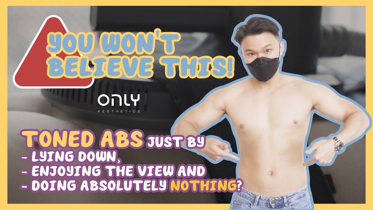 How To Get TONED ABS Just By Lying Down! | OnliFit | Only Aesthetics