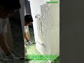 You'll Ever Watch Most Satisfying Vertical Wall Texture : Application with a Roller