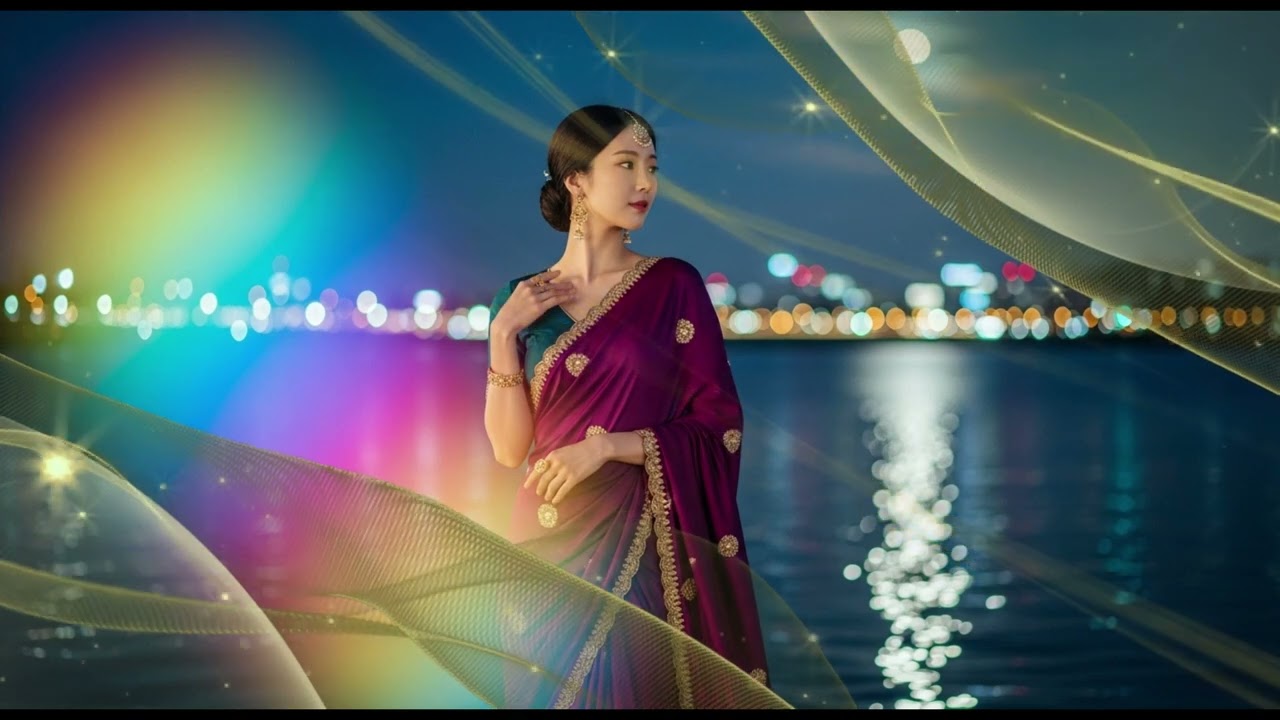 Rainbow Lights on the River  Indian Pop Fusion  Dreamy Midnight Vibes