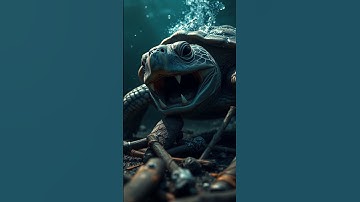 This Turtle Can Snap Your Fingers Off Instantly! #turtle #wildlife #facts #danger #animals