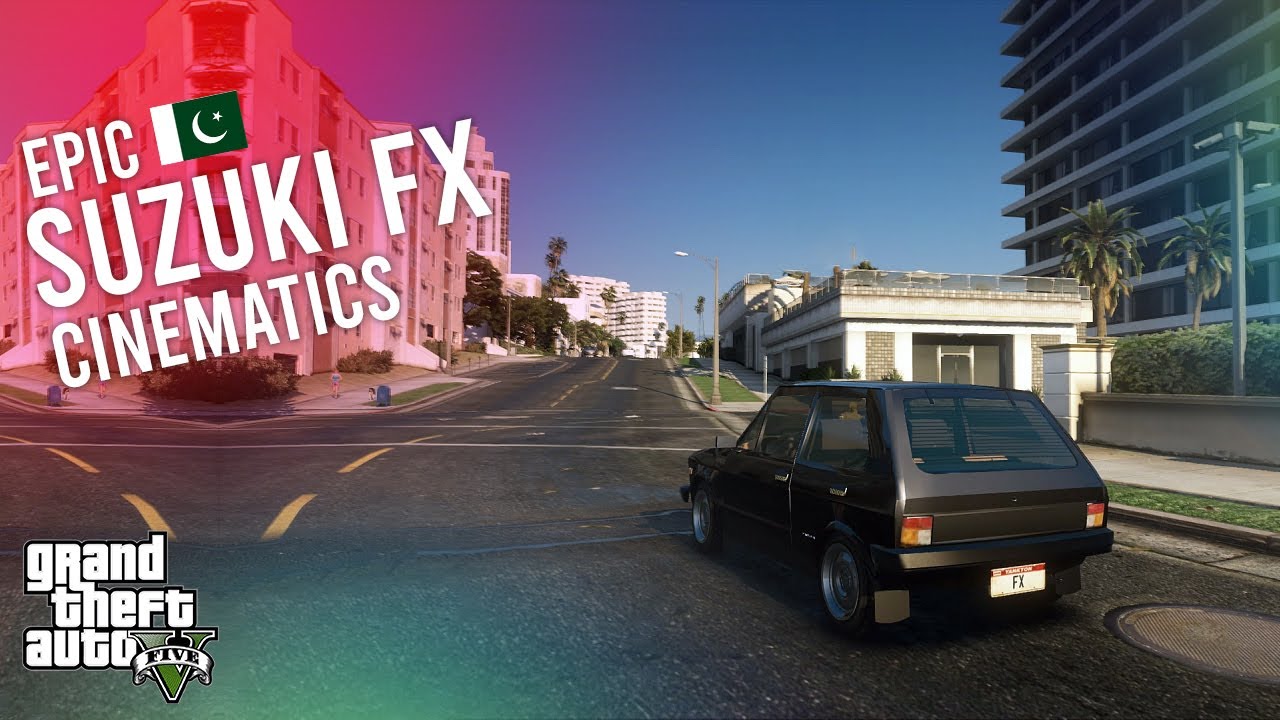 GTA V Cinematic 4K - Suzuki FX | Ultra Realistic Graphics Mod