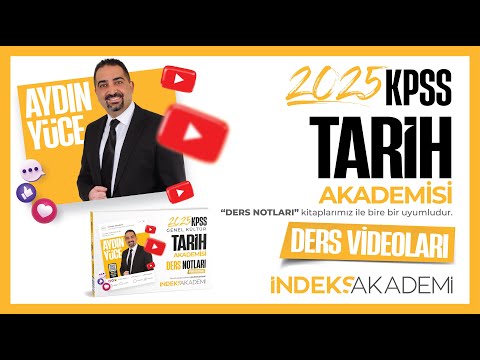 20- 2025 KPSS Tarih - Osmanlı Kültür ve Uygarlığı - V - | Aydın Yüce