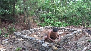 Primitive Life: Build a new house from stone!P1