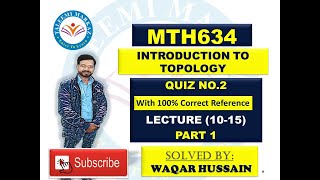 MTH634 quiz no 2 solution by taleemi markaz part 1