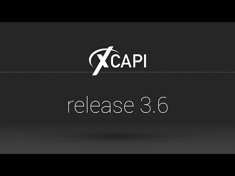 XCAPI 14 - New release 3.6 (engl.)