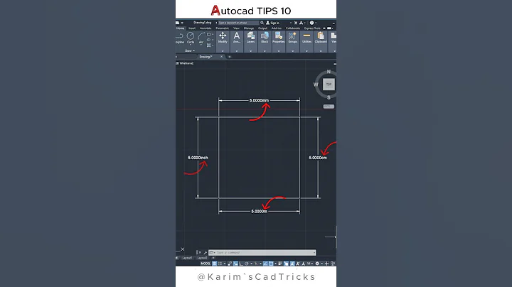 howto Add dimension units #tiktok #viralvideo #memes #autocad #cad #how #howto #tips #tipsandtricks