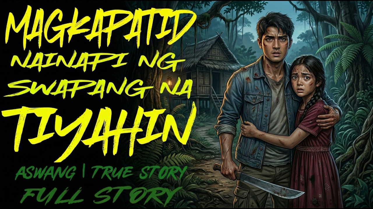 MAGKAPATID NA INAPI NG SWAPANG NA TIYAHIN | Kwentong Aswang | True Story