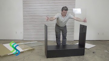 48 Inch Full Vision Showcase - Item# 3440 display case assembly