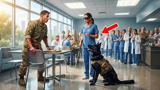 They Laughed at the Blind Nurse — Then the Veteran’s K9 Obeyed Only Her